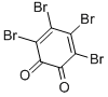 structure of CAS# 2435-54-3, 3,4,5,6-Tetrabromocyclohexa-3,5-Diene-1,2-Dione;3,4,5,6-Tetrabromo-1,2-Benzoquinone;3,4,5,6-Tetrabromo-O-Benzoquinone;Zinc01648358