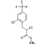 CAS#: 243863-43-6， Methyl 2-Chloro-3-[2-Chloro-4-(Trifluoromethyl)Phenyl]Propanoate
