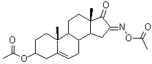 CAS#: 2439-98-7， (16E)-16-(Acetoxyimino)-17-Oxoandrost-5-En-3-Yl Acetate