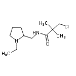 CAS#: 243963-39-5， 3-Chloro-N-[(1-Ethyl-2-Pyrrolidinyl)Methyl]-2,2-Dimethylpropanamide
