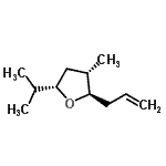 CAS#: 243983-03-1， (2R,3S,5S)-2-Allyl-5-Isopropyl-3-Methyltetrahydrofuran