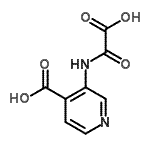 CAS#: 243989-97-1， 3-[(Carboxycarbonyl)Amino]Isonicotinic Acid
