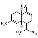 CAS#: 24406-05-1， (1S,4aR,8aR)-1-Isopropyl-4,7-Dimethyl-1,2,4A,5,6,8A-Hexahydronaphthalene