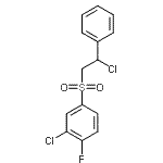 CAS#: 244278-71-5， 2-Chloro-4-[(2-Chloro-2-Phenylethyl)Sulfonyl]-1-Fluorobenzene