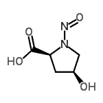 CAS#: 2443-31-4， (4S)-4-Hydroxy-1-Nitroso-L-Proline