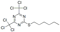CAS#: 24481-71-8， 2-Hexylthio-4,6-Bis(Trichloromethyl)-1,3,5-Triazine