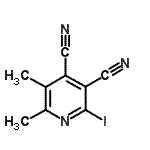 CAS#: 245079-27-0， 2-Iodo-5,6-Dimethyl-3,4-Pyridinedicarbonitrile