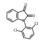 CAS#: 24542-74-3， 1-(2,6-Dichlorophenyl)-1H-Indole-2,3-Dione