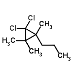 CAS#: 24551-93-7， 1,1-Dichloro-2,2,3-Trimethyl-3-Propylcyclopropane