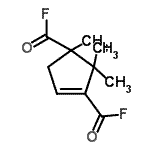 CAS#: 245655-52-1， 1,2,2-Trimethyl-3-Cyclopentene-1,3-Dicarbonyl Difluoride