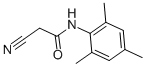 structure of CAS# 24578-56-1, 2-Cyano-N-(2,4,6-Trimethyl-Phenyl)-Acetamide;2-Cyano-N-(2,4,6-Trimethylphenyl)Ethanamide;Bim-0022923.P001;Cbmicro_022873