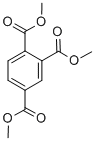 structure of CAS# 2459-10-1, Trimethyl Benzene-1,2,4-Tricarboxylate;Benzene-1,2,4-Tricarboxylic Acid Trimethyl Ester;Fr-0667;235318_Aldrich