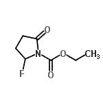CAS#: 246181-63-5， Ethyl 2-Fluoro-5-Oxo-1-Pyrrolidinecarboxylate