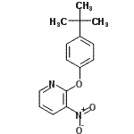 CAS#: 246236-65-7， 2-[4-(2-Methyl-2-Propanyl)Phenoxy]-3-Nitropyridine