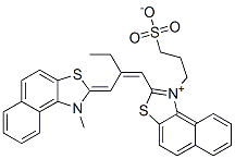 CAS#: 24687-33-0， 2-[2-[(1-Methylnaphtho[1,2-d]Thiazol-2(1H)-Ylidene)Methyl]-1-Butenyl]-1-(3-Sulphonatopropyl)Naphtho[1,2-d]Thiazolium