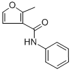 结构式 CAS# 24691-80-3, 甲呋酰胺
