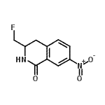 CAS#: 247050-34-6， 3-(Fluoromethyl)-7-Nitro-3,4-Dihydro-1(2H)-Isoquinolinone