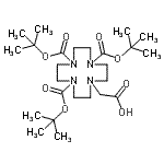 CAS#: 247193-74-4， (4,7,10-Tris{[(2-methyl-2-propanyl)oxy]carbonyl}-1,4,7,10-tetraazacyclododecan-1-yl)acetic acid