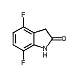 CAS#: 247564-58-5， 4,7-Difluoro-1,3-Dihydro-2H-Indol-2-One