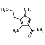 CAS#: 247583-78-4， 4-Amino-1-Methyl-5-Propyl-1H-Pyrazole-3-Carboxamide
