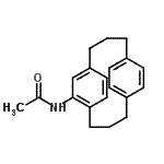 CAS#: 24777-34-2， N-[Tricyclo[10.2.2.2<Sup>5,8</Sup>]Octadeca-1(14),5,7,12,15,17-Hexaen-6-Yl]Acetamide