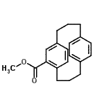 CAS#: 24777-37-5， Methyl Tricyclo[10.2.2.2<Sup>5,8</Sup>]Octadeca-1(14),5,7,12,15,17-Hexaene-6-Carboxylate