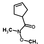 CAS#: 248275-70-9， N-Methoxy-N-Methyl-Cyclopent-3-Ene-1-Carboxamide