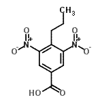 CAS#: 248595-12-2， 3,5-Dinitro-4-Propylbenzoic Acid
