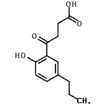 CAS#: 248595-24-6， 4-(2-Hydroxy-5-Propylphenyl)-4-Oxobutanoic Acid