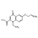 CAS#: 248596-48-7， 6-(Allyloxy)-1-Ethyl-4-Oxo-1,4-Dihydro-2-Quinolinecarboxylic Acid