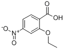 结构式 CAS# 2486-66-0, 2-乙氧基-4-硝基-苯甲酸