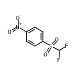 CAS#: 24906-74-9， 1-[(Difluoromethyl)Sulfonyl]-4-Nitrobenzene