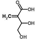 CAS#: 24923-78-2， 3,4-Dihydroxy-2-Methylenebutanoic Acid
