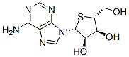 structure of CAS# 2500-80-3, 2-(6-Aminopurin-9-Yl)-5-(Hydroxymethyl)Thiolane-3,4-Diol;2-(6-Aminopurin-9-Yl)-5-(Hydroxymethyl)Tetrahydrothiophene-3,4-Diol;2-(6-Amino-9-Purinyl)-5-(Hydroxymethyl)Tetrahydrothiophene-3,4-Diol;2-(6-Aminopurin-9-Yl)-5-Methylol-Tetrahydrothiophene-3,4-Diol
