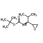 CAS#: 250165-20-9， 2-Methyl-2-Propanyl [(1S)-2-Methyl-1-(2-Oxiranyl)Propyl]Carbamate