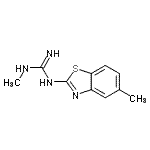 CAS#: 25039-65-0， 1-Methyl-3-(5-Methyl-1,3-Benzothiazol-2-Yl)Guanidine