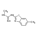 CAS#: 25039-66-1， 1-Methyl-3-(6-Methyl-1,3-Benzothiazol-2-Yl)Guanidine