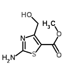 CAS#: 25039-76-3， Methyl 2-Amino-4-(Hydroxymethyl)-1,3-Thiazole-5-Carboxylate