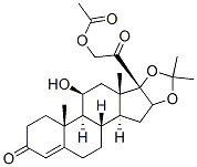 CAS#: 25092-24-4， 11beta,21-Dihydroxy-16alpha,17-(Isopropylidenedioxy)Pregn-4-Ene-3,20-Dione 21-Acetate