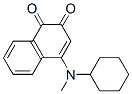CAS#: 25107-73-7， 4-(Cyclohexylmethylamino)-1,2-Naphthoquinone