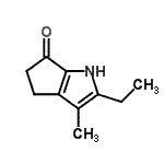 CAS#: 25110-18-3， 2-Ethyl-3-Methyl-4,5-Dihydrocyclopenta[b]Pyrrol-6(1H)-One