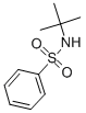 structure of CAS# 2512-24-5, N-(1,1-Dimethylethyl)-Benzenesulfonamide;N-(Tert-Butyl)Benzenesulfonamide;Nsc230371;Enamine_005785