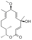 结构式 CAS# 25129-91-3, 白环菌素