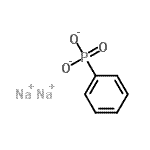 structure of CAS# 25148-85-0, Disodium Phenylphosphonate;Phenylphosphonic Acid Disodium Salt Hydrate