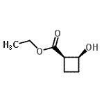 CAS#: 251569-86-5， Ethyl (1R,2S)-2-Hydroxycyclobutanecarboxylate