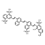 CAS#: 25180-17-0， 3-[[4-[[4-[(7-Amino-1-Hydroxy-3-Sulfo-2-Naphthyl)Azo]-6-Sulfo-1-Naphthyl]Azo]-1-Naphthyl]Azo]Naphthalene-1,5-Disulfonic Acid