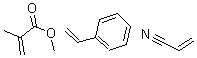 CAS#: 25213-88-1， 2-Methyl-2-Propenoic Acid Methyl Ester Polymer With Ethenylbenzene And 2-Propenenitrile