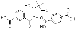 CAS#: 25214-38-4， 1,3-Benzenedicarboxylic Acid, Polymer With 1,4-Benzenedicarboxylic Acid And 2,2-Dimethyl-1,3-Propanediol