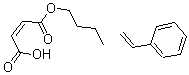 CAS#: 25215-62-7， (Z)-2-Butenedioic Acid Monobutyl Ester, Polymer With Ethenylbenzene