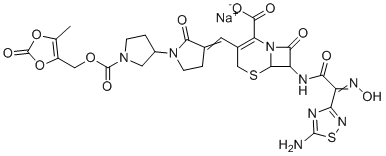 CAS#: 252188-71-9， Ceftobiprole medocaril sodium